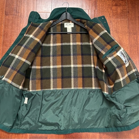 Vintage Eddie Bauer Men’s Wool-Lined Mountain Parka, Removable Hood, Size Large - Picture 2 of 15